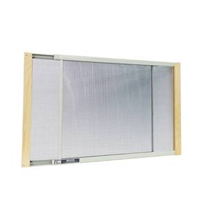 lot 20861 image: Frost King AWS15376W Marvin Wood Frame Adjustable Window Screen 15 X 37
