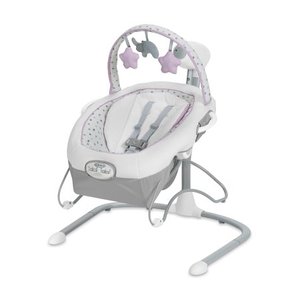 lot 39919 image: Graco Soothe n Sway LX Baby Swing with Portable Bouncer, Camila