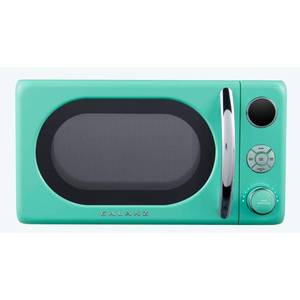 lot 39935 image: Galanz - Retro 0.7 Cu. Ft. Microwave - Surf Green