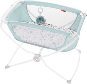 lot 58464 image: Fisher-Price - Rock With Me Bassinet - Multi