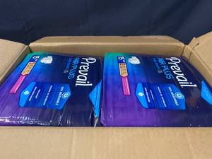 lot 58473 image: CASE OF 4 Prevail Unisex Breezers 360 Maximum Absorbency Incontinence Briefs, Size 3, 15 Count