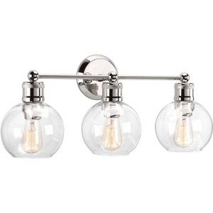 lot 58492 image: Hansford Collection Three-light bath & vanity