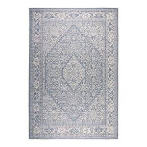 lot 58506 image: Nicole Miller Patio Country Dahlia Blue 52 x 72 Area Rug