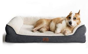 lot 20887 image: Bedsure Comfy Pet Convoluted Foam Pet Sofa