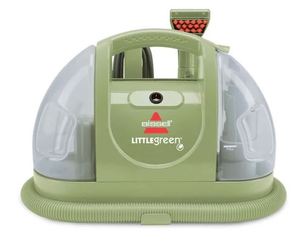 lot 39993 image: Bissell Little Green Portable Deep Cleaner with Your Choice of Bonus Stick Vac
