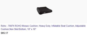 lot 58536 image: 79974 ROHO Mosaic Cushion, Heavy Duty, Inflatable Seat Cushion, Adjustable Cushi