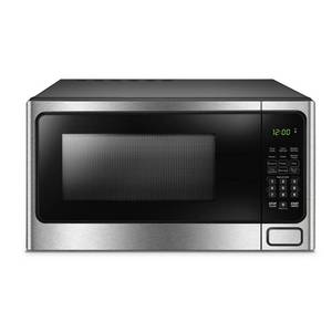lot 3797 image: Danby 1.1 cu. ft. Countertop Microwave in Stainless Steel, Silver