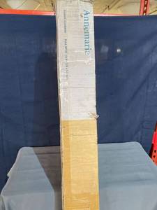 lot 53466 image: Zinus Annemarie Solid Wood Bed Support Slats  Fabric-Covered  Bunkie Full