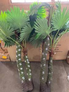 lot 53565 image: Faux Palm Trees