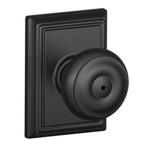 lot 55891 image: Schlage F40-GEO-ADD Georgian Privacy Door Knob Set
