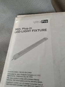 lot 55976 image: Ultrapro 36in. Linkable Led Light Fixture Selectable Brightness Slim Led Stri...