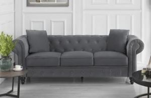 lot 53483 image: Light Grey Sofa