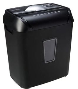 lot 55915 image: AMAZON BASICS 12SHEET CROSS CUT PAPER CREDIT CARD SHREDDER