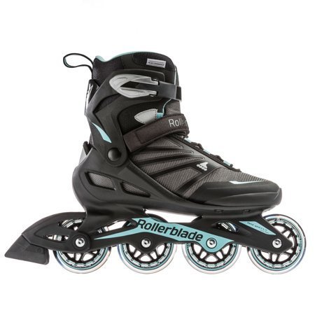 lot 20823 image: Rollerblade Zetrablade W Womens Adult Fitness Inline Skate, Size 9, Black, Blue