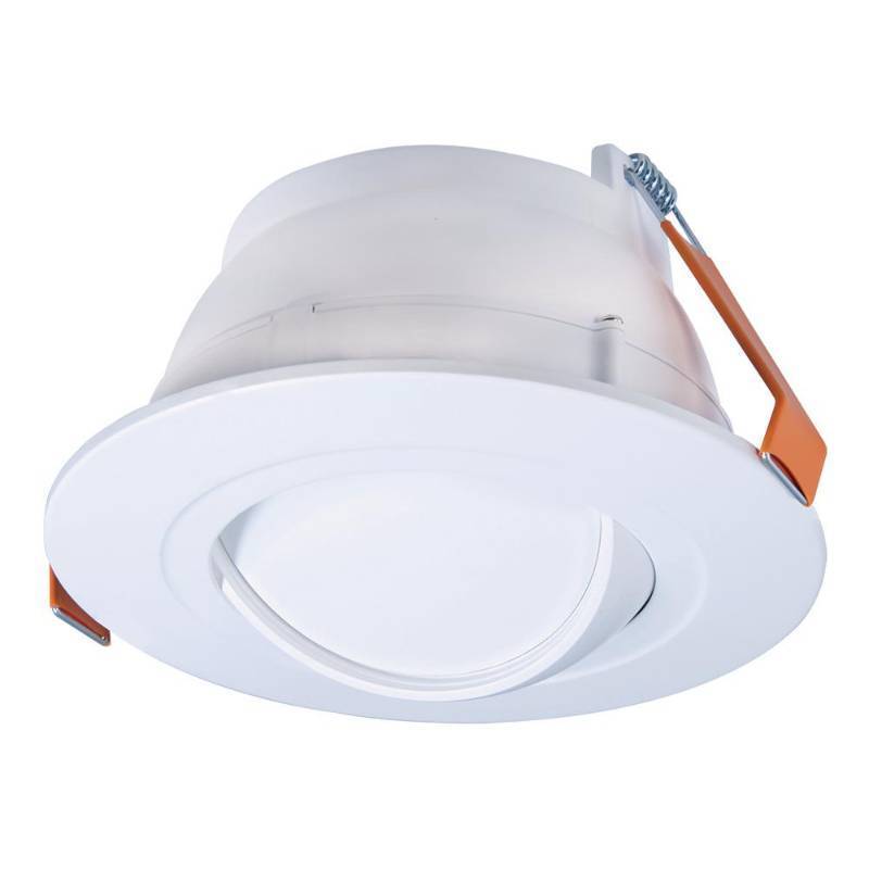 lot 29986 image: Halo RA 6 in. Selectable CCT New Construction or Remodel Canless Recessed Adjustable Gimbal Integrated LED Kit