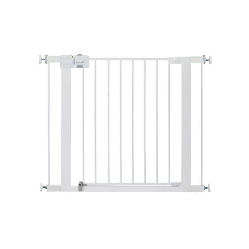 lot 53620 image: Safety 1st - Easy Install Walk-Through Gate - White