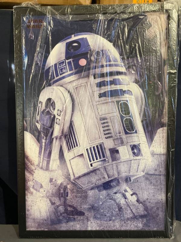 lot 9116 image: The Last Jedi R2D2 Poster