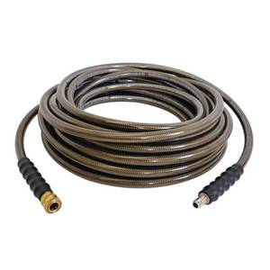lot 1407 image: FNA 100 Foot 38 4500 PSI Cold Water Pressure Washer Replacement Hose