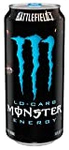 lot 1470 image: Monster Energy Drink, Lo-Carb, 16 Ounce (Pack of 24)