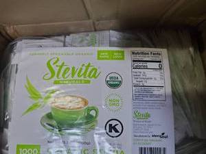 lot 1608 image: Spoonable Stevia, Stevita, 200 Packets