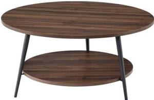 lot 1651 image: Carson Carrington Batkroken Round 2-tier Coffee Table- Retail$184.99