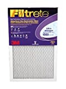 lot 1669 image: Filtrete 1500 MPR Ultra Allergen Reduction Filter, Pack of 4