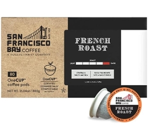 lot 1363 image: San Francisco Bay 80 Onecup French Roast Pods