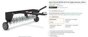 lot 1374 image: Agrifab Aerator