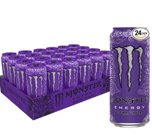 lot 1416 image: Monster Energy Ultra Violet, 16 fl oz (24 Cans)