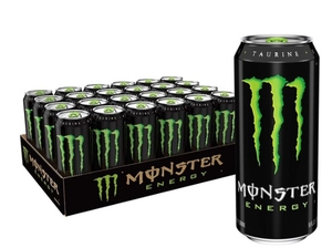 lot 1441 image: MONSTER ENERGY DRINK GREEN (16oz  24pk)