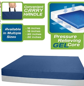 lot 1445 image: Kolbs Gel Extreme  Wheelchair Cushion Seat Cushion  3 Inch Thick