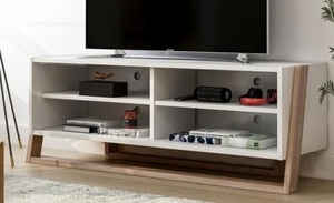 lot 1574 image: FURNITURE OF AMERICA ENTERTAINMENT CENTER
