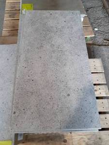 lot 43 image: 12 X 24 GRAY Porcelain Tile (Approx. 93SF)