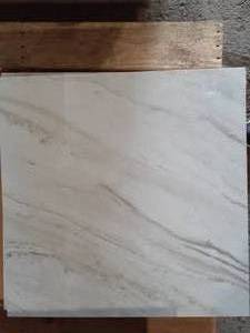 lot 50 image: 24 X 24 WHITE Polished Porcelain Tile (Approx. 60SF)