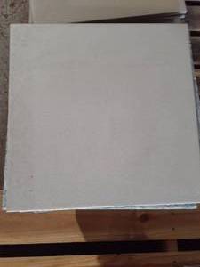 lot 52 image: 12 X 12 MUSHROOM SOLID Porcelain Tile (Approx. 30SF)