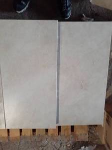 lot 54 image: 12 X 24 OFF WHITE Ceramic Tile (Approx. 180SF)