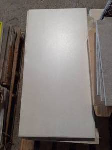 lot 57 image: 12 X 24 OFF WHITE Porcelain Tile (Approx. 60SF)