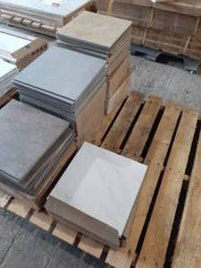 lot 67 image: 12 X 12 MIXED COLOR Porcelain Tile (Approx. 103SF)