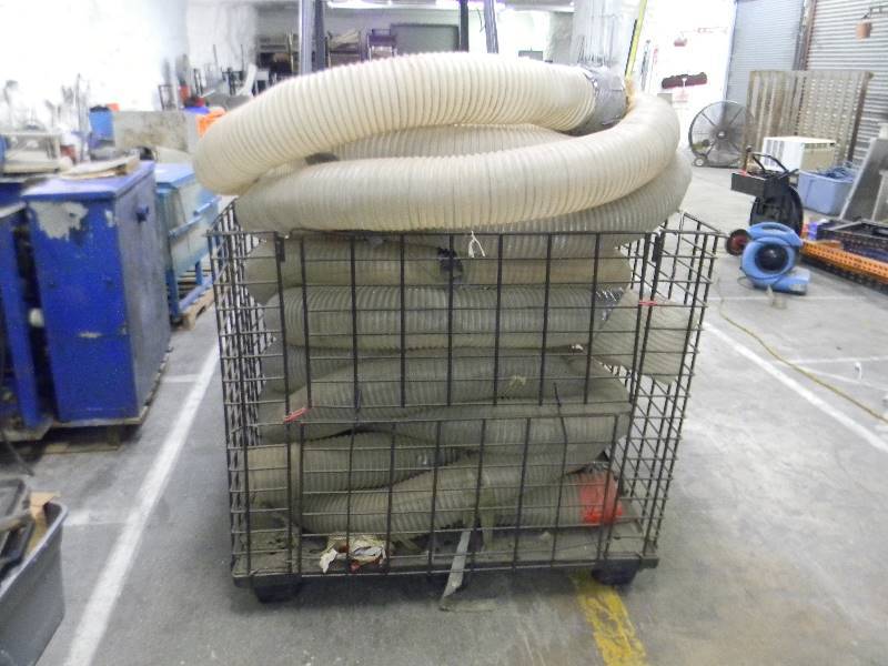 lot 291 image: Various Hoses 6 Diameter with basket