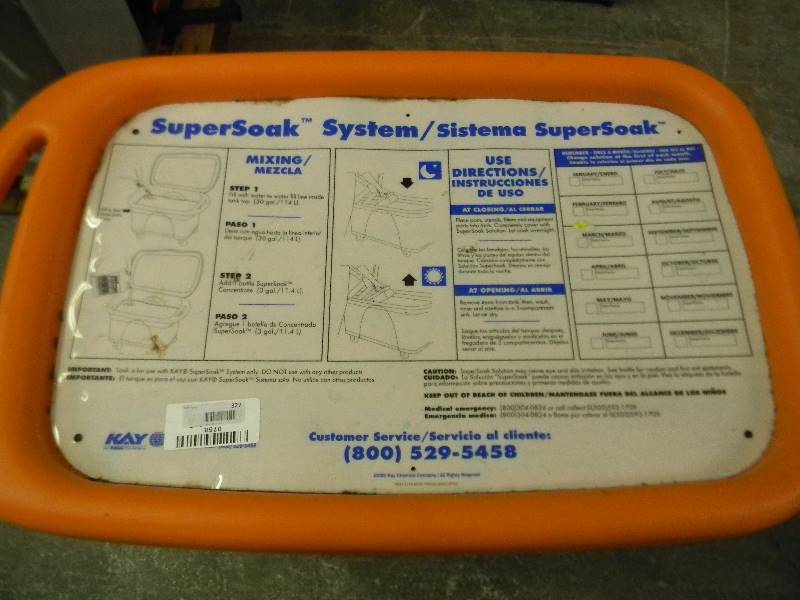 lot 327 image: Super Soak System
