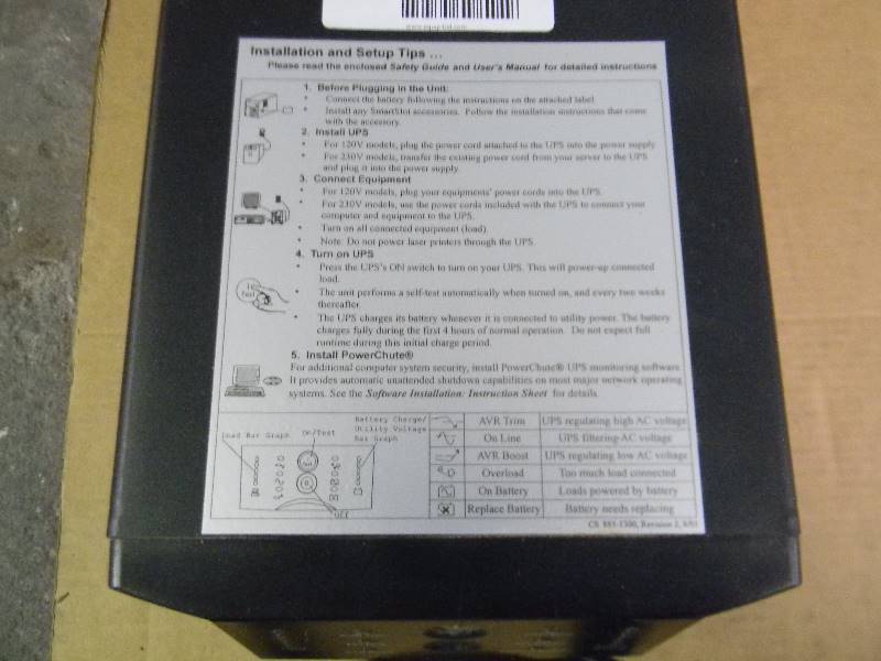 lot 331 image: APC Smart UPS 1500