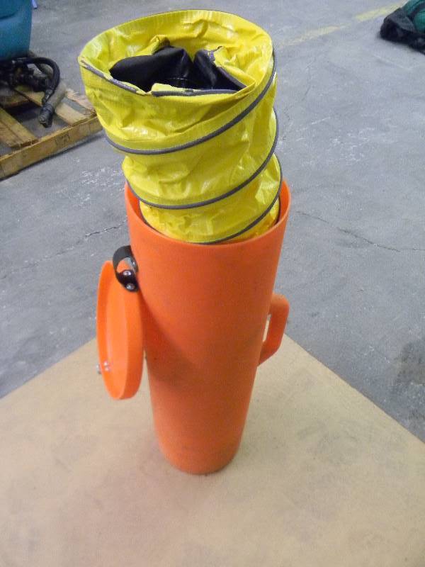 lot 335 image: Duct Hose w Carrying Case