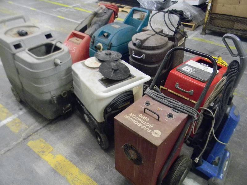 lot 338 image: For Parts-Various Scrubbers, Sweepers, Vacs, Etc.
