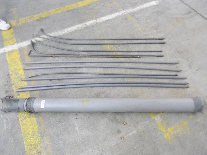 lot 348 image: PipeHoses Rigid w Quick Release Fittings and Case