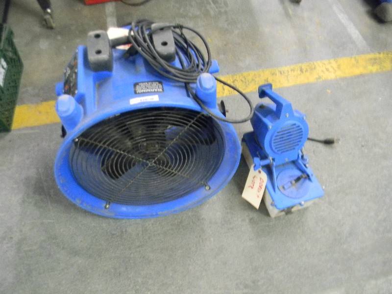 lot 349 image: For Parts--Drying Fan & FoggerMister
