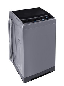 lot 69775 image: Portable Washing Machine, 11lbs Capacity Fully Automatic Compact Washer with Wheels, 6 Wash Programs Laundry Washer with Drain Pump, Ideal for Apartments, RV, Camping, 1.6 Cu.ft,Magnetic Gray