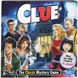 lot 69843 image: Classic Clue Game, for Kids Ages 8 and Up, for 2-6 Players