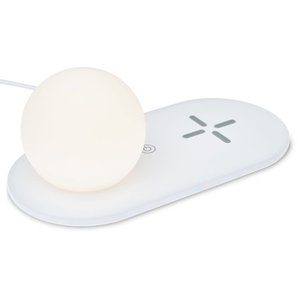 lot 69893 image: onn. Wireless Charging Bubble Lamp, 5 Watt