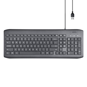 lot 69927 image: onn. USB Computer Keyboard with 104-Keys and 5 ft cord