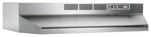 lot 19871 image: Broan - 30 Recirculating Range Hood - Stainless steel
